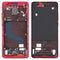 Boîtier avant plaque de lunette de cadre LCD pour Xiaomi Redmi K20 / Redmi K20 Pro / Mi 9T / Mi 9T Pro (rouge)